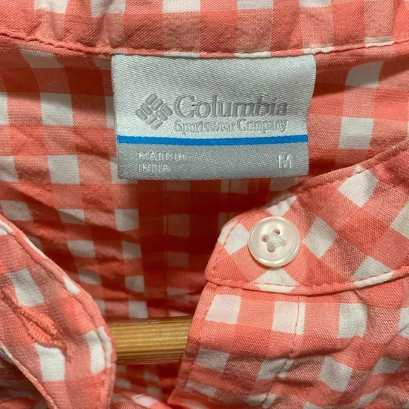 Women’s Columbia Cherry Creek Lane Sleeveless Tunic Size Medium Pink/White NWT - Picture 7 of 8